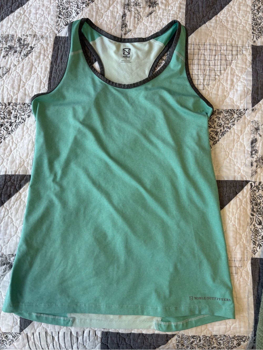Teal Racerback Performance Tank